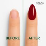 Nailiva™ Red Almond Press On Nails — 24pcs