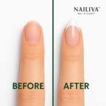 Nailiva™ White French Oval Press-On Nails — 24pcs